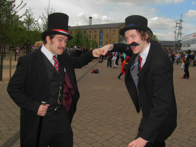 Alex and Stupes early photo